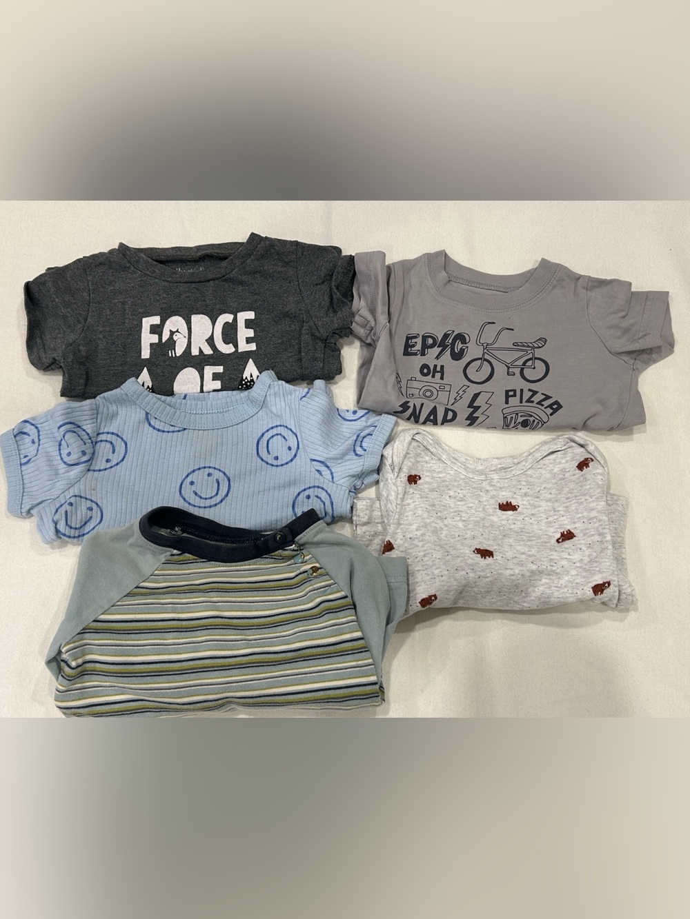 5 Baby shirt bundle